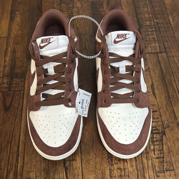 Nike Dunks Sepia reddish Brown and White Sneakers NWT size 8 wmns - Picture 5 of 16